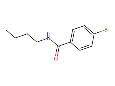 4-bromo-N-butylbenzamide structure