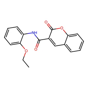 N-(2-ethoxyphenyl)-2-oxo-2H-chromene-3-carboxamide structure