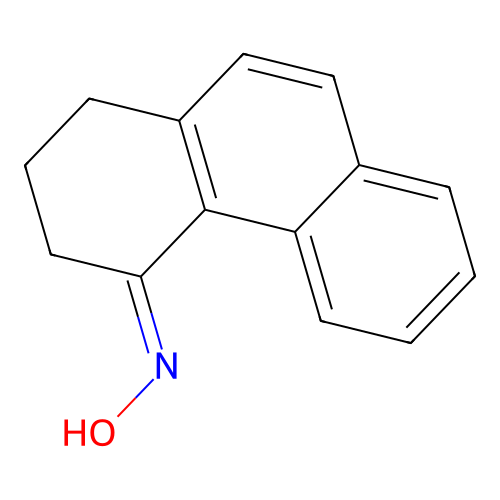2,3-Dihydro-1H-phenanthren-4-one oxime structure