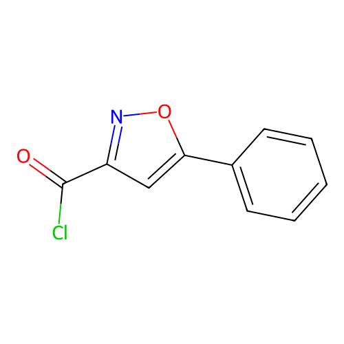 5-Phenyl-isoxazole-3-carbonyl chloride structure
