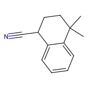 1-Naphthalenecarbonitrile, 1,2,3,4-tetrahydro-4,4-dimethyl- structure