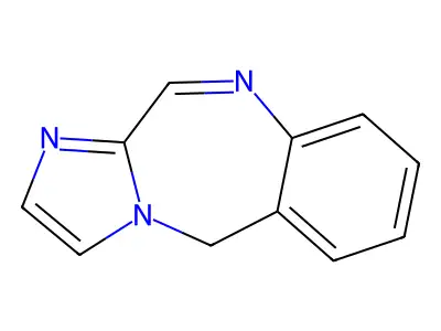 5H-Imidazo(2,1-c)(1,4)benzodiazepine structure