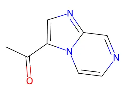 1-(Imidazo[1,2-a]pyrazin-3-yl)ethanone structure