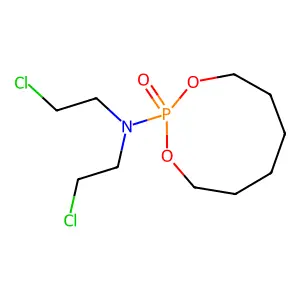 1,3,2-Dioxaphosphanane, 2-(bis(2-chloroethyl)amino)-, 2-oxide structure