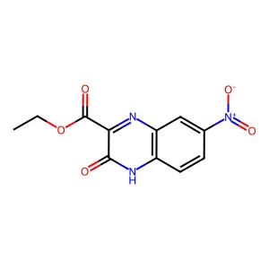 ethyl 7-nitro-3-oxo-4H-quinoxaline-2-carboxylate structure