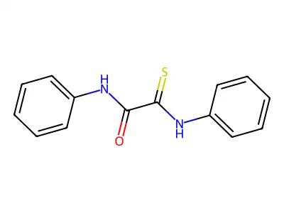 2-anilino-N-phenyl-2-sulfanylideneacetamide structure