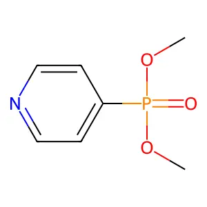 Dimethyl pyridin-4-ylphosphonate structure