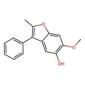 Isoparvifuran structure