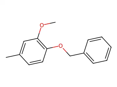 4-Benzyloxy-3-methoxy-toluene structure