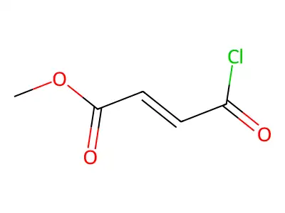 Methyl 3-chlorocarbonylpropenoate structure