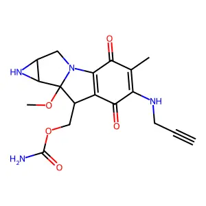 N6-2-Propynylmitomycin C structure