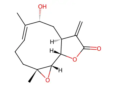 9-Hydroxyparthenolide structure