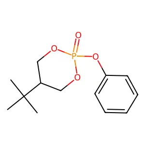 5-tert-Butyl-2-phenoxy-1,3,2lambda~5~-dioxaphosphinan-2-one structure