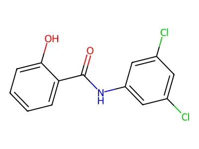 N-(3,5-dichlorophenyl)-2-hydroxybenzamide structure
