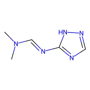 N,N-Dimethyl-N'-1H-1,2,4-triazol-5-ylmethanimidamide structure
