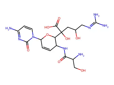 Mildiomycin C structure