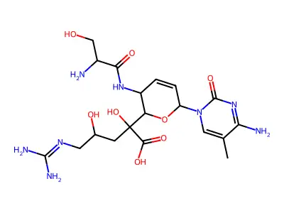 Mildiomycin M structure