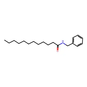 N-苄基十二烷酰胺 structure