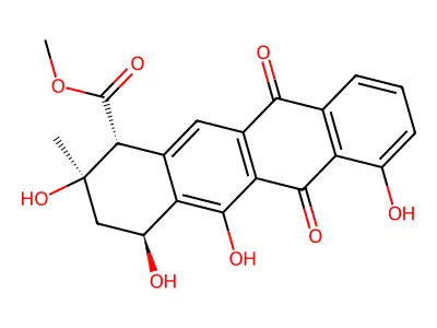 Auramycinone structure