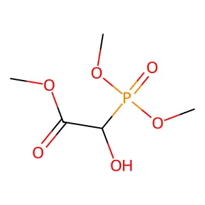 Methyl 2-dimethoxyphosphoryl-2-hydroxyacetate structure