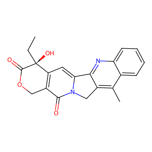 7-Methylcamptothecin structure