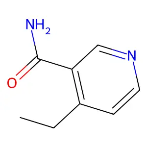 4-Ethylnicotinamide structure