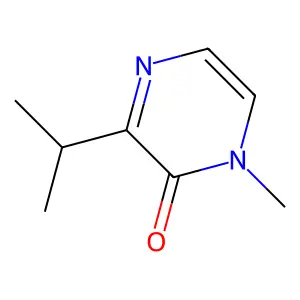 2-Oxo-1-methyl-3-isopropylpyrazine structure
