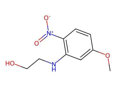 2-((5-Methoxy-2-nitrophenyl)amino)ethanol structure