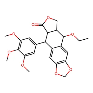 表苦鬼臼毒素乙醚 structure