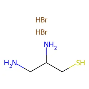 2,3-Diaminopropane-1-thiol--hydrogen bromide (1/2) structure