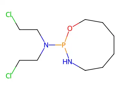 N,N-Bis(2-chloroethyl)-1,3,2-oxazaphosphonan-2-amine structure