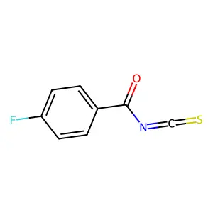 4-Fluorobenzoyl isothiocyanate structure