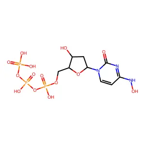 N(4)-Hydroxydeoxycytidine triphosphate structure