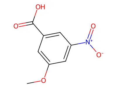 3-Methoxy-5-nitrobenzoic acid structure