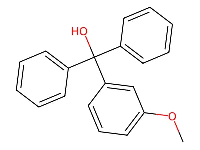 3-Methoxy-alpha,alpha-diphenylbenZenemethanol structure