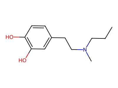1,2-Benzenediol, 4-[2-(methylpropylamino)ethyl]- structure