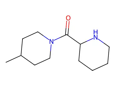 (4-Methylpiperidin-1-yl)(piperidin-2-yl)methanone structure