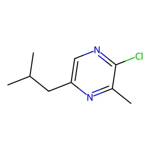 2-Chloro-5-isobutyl-3-methylpyrazine structure