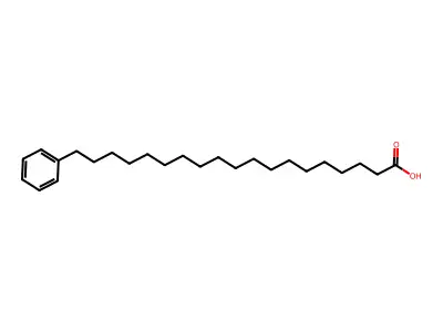 19-phenylnonadecanoic Acid structure