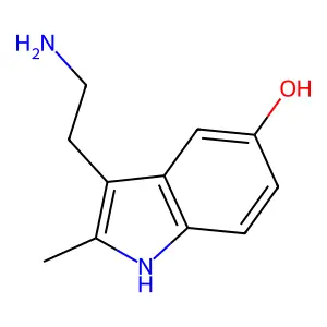 2-甲基-5-羟色胺 structure