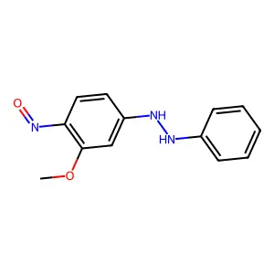 N-Hydroxy-2-methoxy-4-(phenylazo)-benzenamine structure