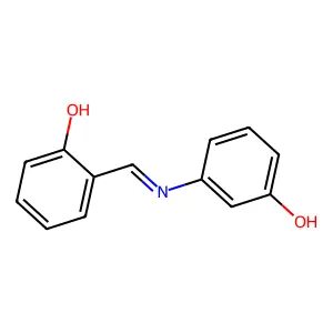 3-[(2-Hydroxybenzyl)amino]phenol structure