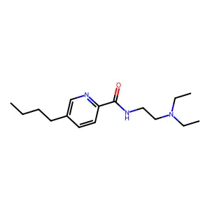 fusaric acid N,N-diethylaminoethylamide structure