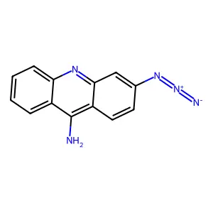 9-Acridinamine, 3-azido- structure