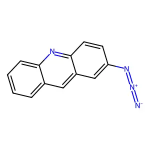 Acridine, 2-azido- structure