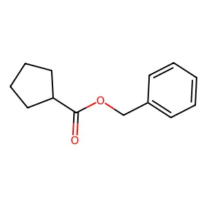 Benzyl cyclopentanecarboxylate structure