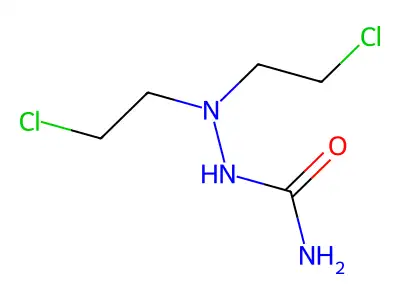 Semicarbazide, 1,1-bis(2-chloroethyl)- structure
