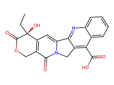 Camptothecin-11-carboxylic acid structure