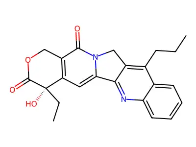 7-propylcamptothecin structure