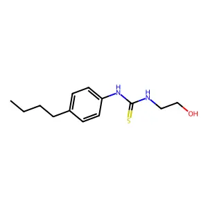 1-(4-Butylphenyl)-3-(2-hydroxyethyl)thiourea structure